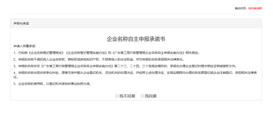 企業(yè)名稱(chēng)自主申報(bào)承諾書(shū)