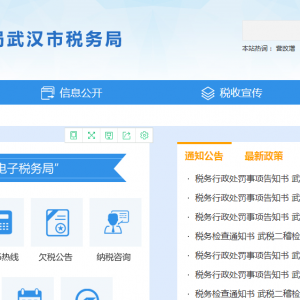 武漢市江漢區(qū)稅務(wù)局辦稅服務(wù)廳地址時(shí)間及聯(lián)系電話