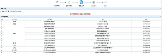 稅款繳納頁(yè)面