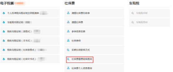 社保費(fèi)繳費(fèi)明細(xì)查詢