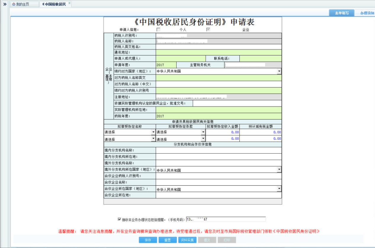 填寫河南省電子稅務局服務貿(mào)易等項目對外支付稅務備案