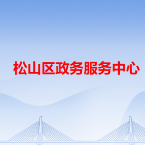 赤峰市松山區(qū)政務服務中心各辦事窗口工作時間和咨詢電話