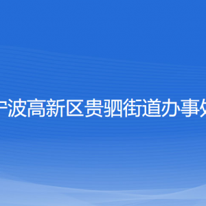 寧波高新區(qū)貴駟街道辦事處各部門負責人和聯(lián)系電話