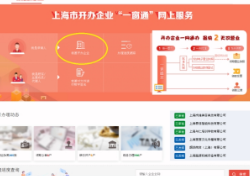 上海市開(kāi)辦企業(yè)“一窗通”網(wǎng)上服務(wù)平臺(tái)