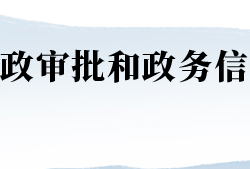 河南省行政審批和政務信息管理局