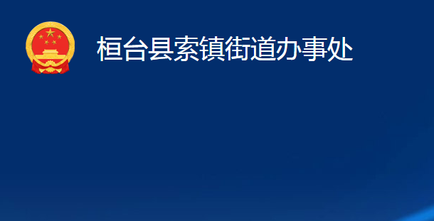 桓臺縣索鎮(zhèn)街道辦事處