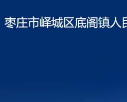 棗莊市嶧城區(qū)底閣鎮(zhèn)人民政府