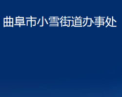 曲阜市小雪街道辦事處