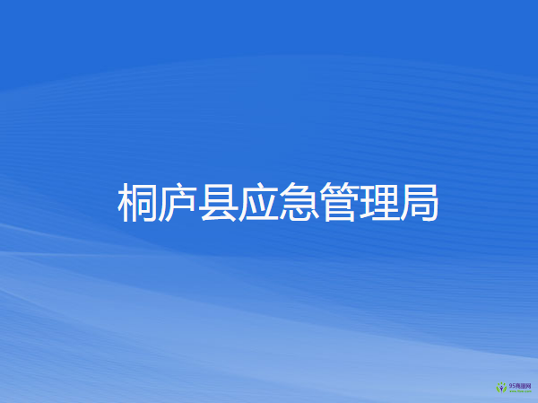 桐廬縣應急管理局