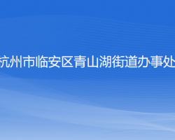 杭州市臨安區(qū)青山湖街道辦事處