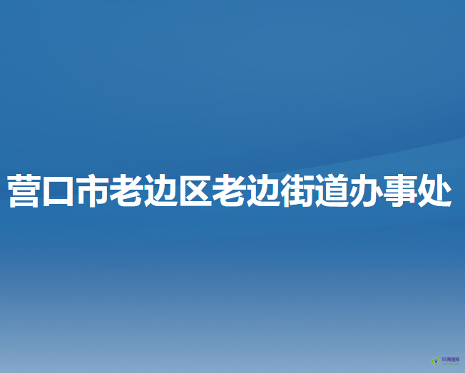 營口市老邊區(qū)老邊街道辦事處