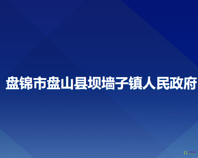 盤(pán)錦市盤(pán)山縣壩墻子鎮(zhèn)人民政府