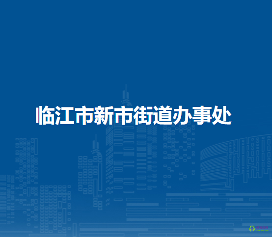 臨江市新市街道辦事處