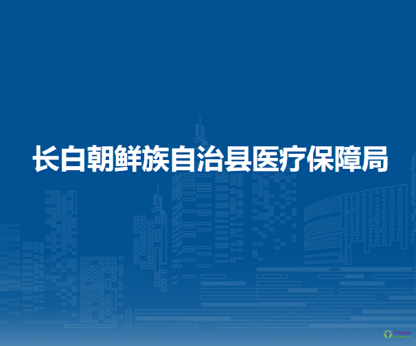 長(zhǎng)白朝鮮族自治縣醫(yī)療保障局