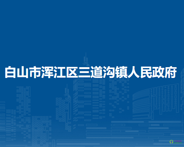 白山市渾江區(qū)三道溝鎮(zhèn)人民政府