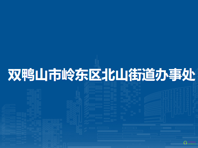 雙鴨山市嶺東區(qū)北山街道辦事處