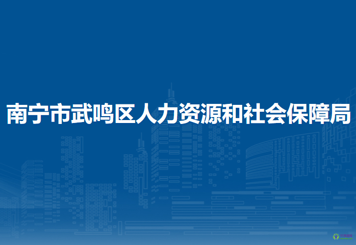 南寧市武鳴區(qū)人力資源和社會(huì)保障局