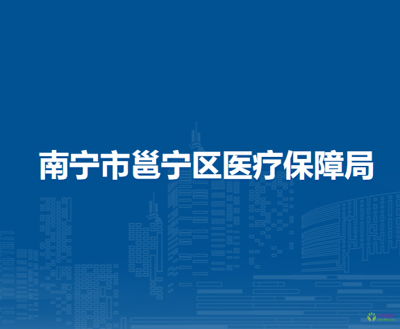 南寧市邕寧區(qū)醫(yī)療保障局