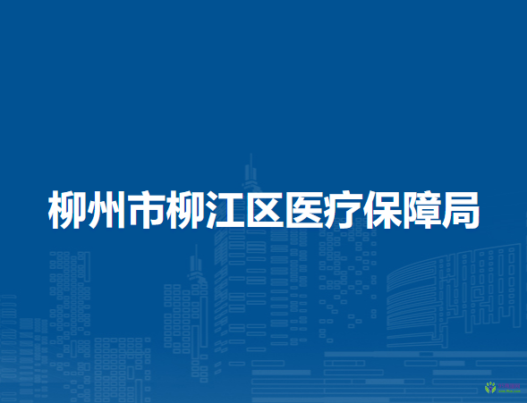 柳州市柳江區(qū)醫(yī)療保障局