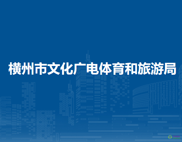 橫州市文化廣電體育和旅游局